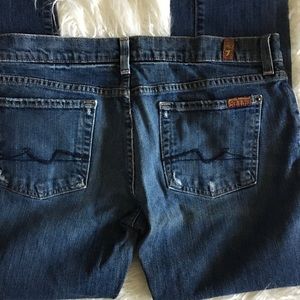 7 for All Mankind Bootcut Roxanne Jeans Sz 30 #30